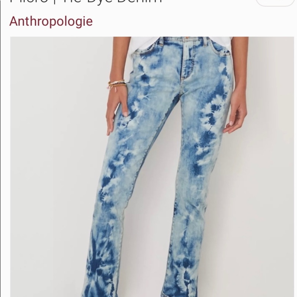 Pilcro | Tie-Dye Denim